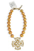 Made In The Deep South 1960s Brooch 1960s Crystal Necklace