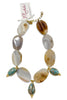 Made In The Deep South 1970s Pendants Agate Bead Necklace