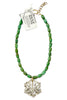 Made In The Deep South 1940s Brooch 1960s Turquoise Beads Necklace