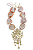 Made In The Deep South 1970s Pendant 1960s Agate Necklace