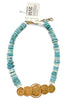 Made In The Deep South 1960s Brooch 1960s Turquoise Necklace