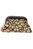 Wild Thoughts Dark Brush Leopard Clutch