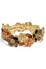Petal Brown Stretch Bracelet