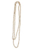 Sydney Ivory Beaded Wrap Necklace