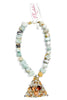 Made In The Deep South 1960s Juliana Brooch 1960s Agate Bead Necklace