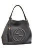 Gucci Soho Leather Tote Bag Black