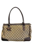 Gucci GG Canvas Hand Bag Brown