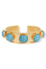 Virtue Holly Turquoise Studded Cuff Bracelet