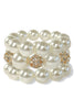 Elegant Feels Pearl Beaded Bracelet Set