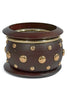 Made For You Dark Brown Bangle Bracelet Set