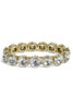 Margot Clear Abalone Crystal Stretch Bracelet