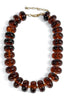 Cleo Tortoise Beaded Statement Necklace