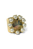 TOVA Twiggy Agave Ignite & Pearls Ring