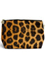 Emily McCarthy Leopard Jacquard Cosmetic Bag