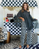 Secret Keeper Black Polka Dot Print Poncho