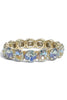 Margot Blue Abalone Crystal Stretch Bracelet