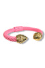 Chase Me Pink Cable Cuff Bracelet