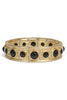 Mystique Matte Gold & Black Stretch Bracelet
