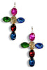 Angelic Multi Stone Dangle Earrings