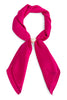 Bethany Fuchsia Scarf Pearl Necklace