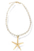 Virtue Freshwater Pearl Starfish Necklace