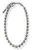 TOVA Oakland Antique Silver Shade Necklace