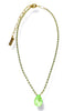 TOVA Milli Electric Green Necklace