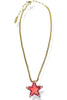 TOVA Sweet Star Fuchsia Necklace