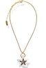 TOVA Astra White Star Necklace