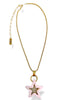 TOVA Astra Pink Star Necklace