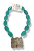 Made in the Deep South 1930s Shoe Clip 1960s Turquoise Necklace