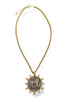 Make Me Wonder Twotone Horse Coin Necklace