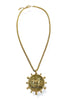 Make Me Wonder Vintage Gold Horse Coin Necklace
