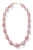 Taking Time Pink Beaded Necklace