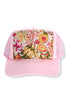 Lindsey Kilim Patch Pink Trucker Hat