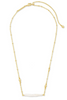 Eileen Pendant Necklace - Gold White Pearl | Kendra Scott