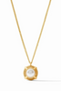 Cabochon Solitaire Necklace - Pearl | Julie Vos