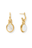 Julie Vos Saratoga Pearl Hoop & Charm Earrings *Final Sale*