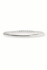 Julie Vos Havana Demi Medium Silver Bangle Bracelet