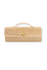 Crocodile Tears Beige Clutch