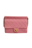 Chanel Pearl Chain Pink Flap Bag