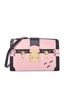 LV Epi Trunk Clutch Pink
