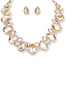 Glitz and Glamour Topaz Statement Necklace