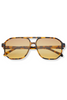 Freyrs Billie Aviator Tortoise Brown Sunglasses