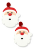 Man Of The Season Santa Earrings
