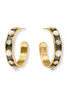 DOORBUSTER Julie Vos Tribeca Medium Pearl Hoop Earrings