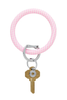 O-Venture Silicone Big O Gingham Tickled Pink Key Ring