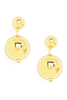 Fallon Gold Ball Drop Earrings