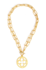Oakley Gold Chain Pendant Necklace