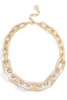 Palmer Gold and Silver Chunky Chain Necklace